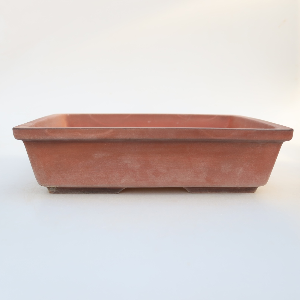 Kerámia tál  25,5 x 19 x 7 cm, téglavörös színű