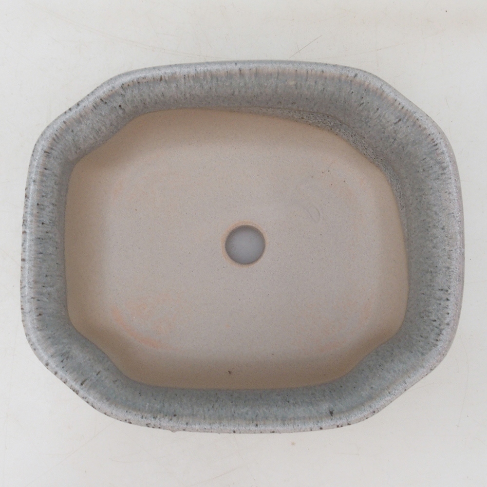 Bonsai tál H31 - 14 x 12 x 5,5 cm. - bézs színű