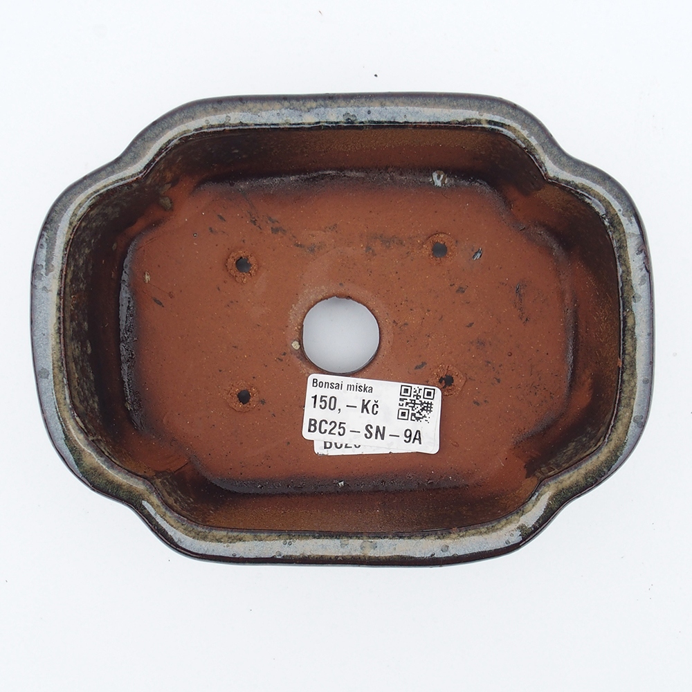 Tál 16 x 13 x 5,5 cm szürke-bézs színben