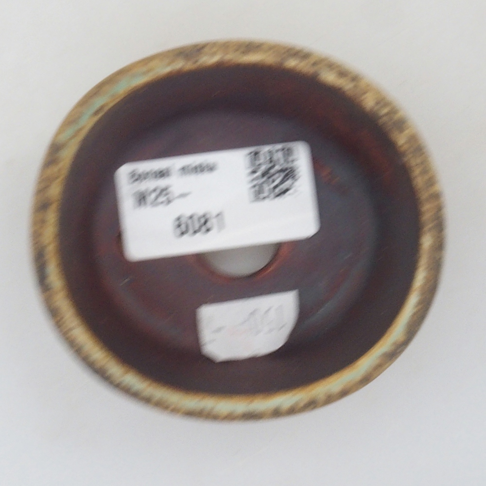 kerámia bonsai tál 10 x 8,5 x 4 cm, barna