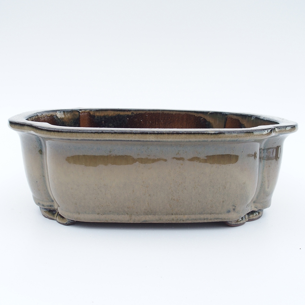 Tál 32 x 26 x 10,5 cm szürke-bézs színben