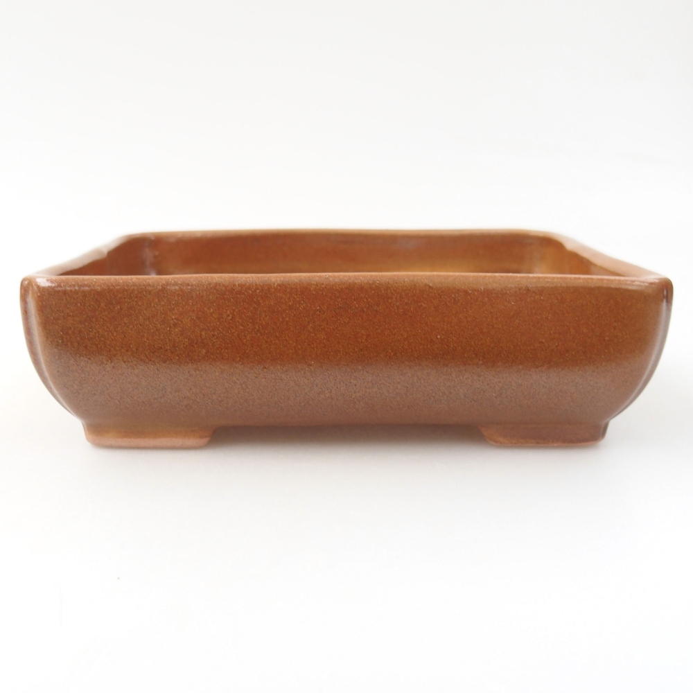 kerámia bonsai tál 22 x 17 x 5 cm, zöld