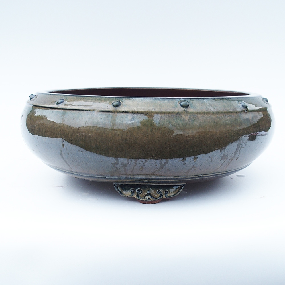 Tál 41 x 41 x 13,5 cm szürke