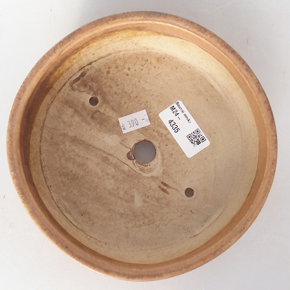 kerámia bonsai tál 18 x 18 x 5 cm, rózsaszínű