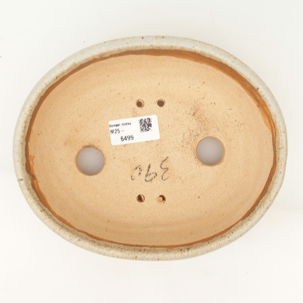 Bonsai tál 20 x 16 x 6,5 cm , bézs színű