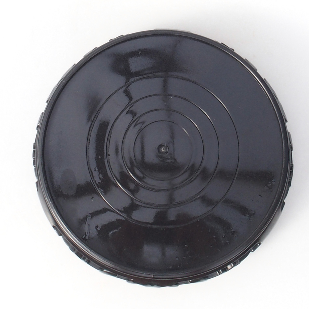 Műanyag bonsai asztal kerek 21 x 21 x 5 cm, fekete