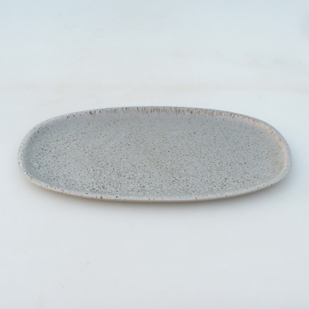 Kerámia tál H15 -25 x 15 x 1 cm - bézs színben