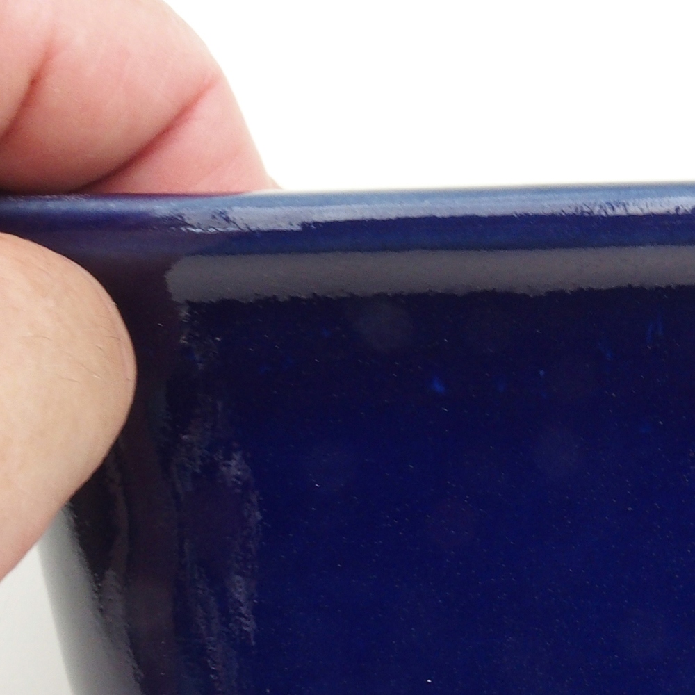 Bonsai tál H36 - 17 x 15 x 7,5 cm. - kék