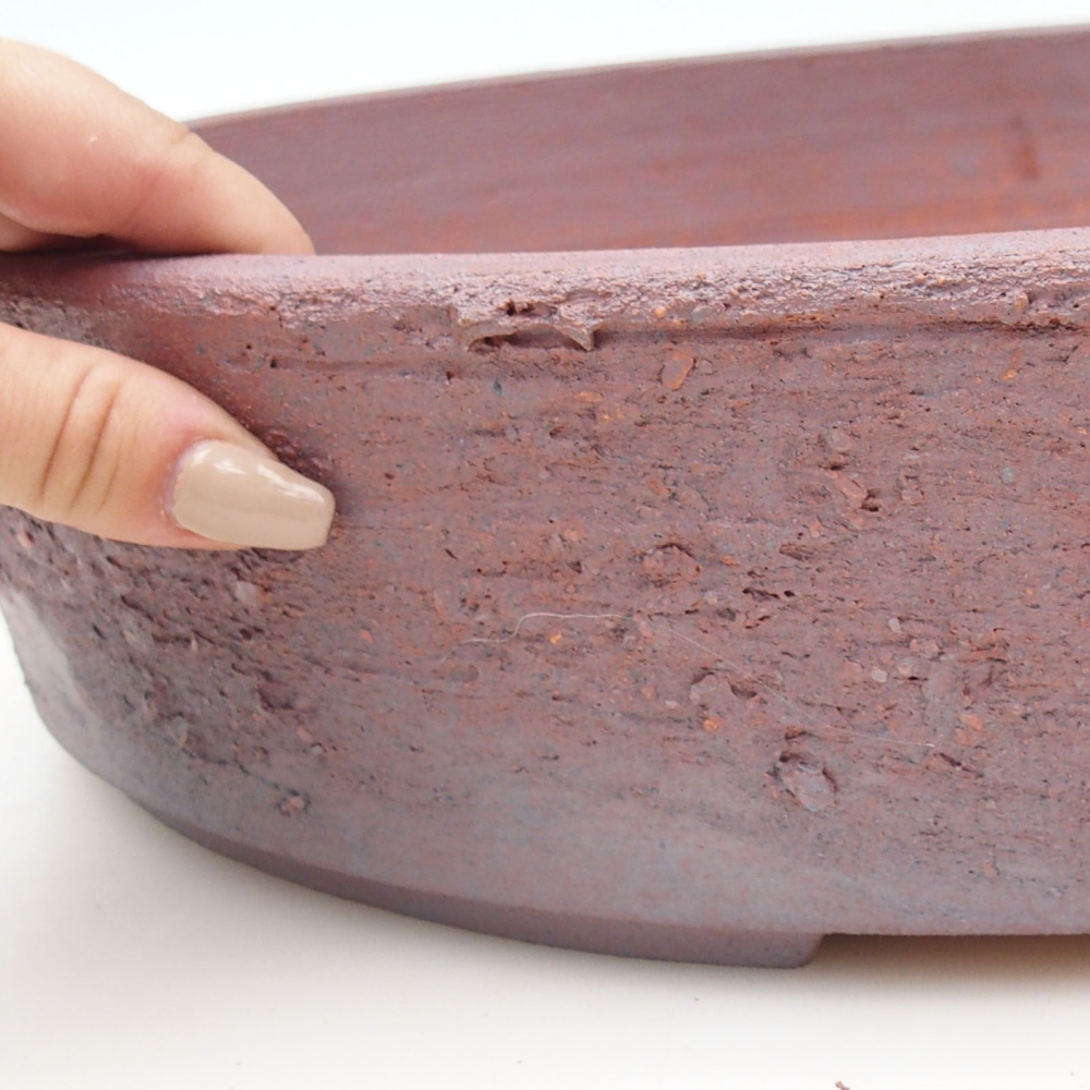 Bonsai tál 44 x 37 x 9 cm , fém színű - CSAK SZEMÉLYES ELSZÁLLÍTÁS vagy raklapos szállítás