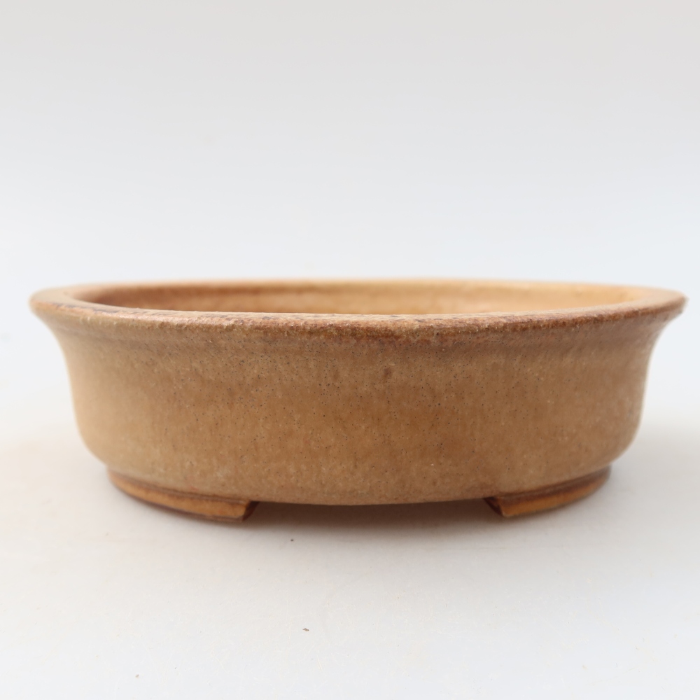 Kerámia bonsai-tál 12,5 x 11,5 x 3,5 cm, rózsaszín