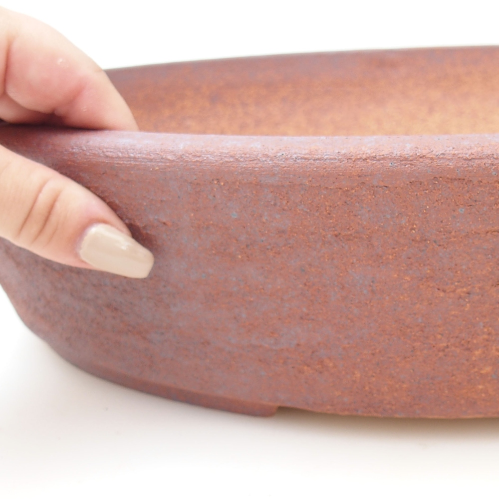 Bonsai tál 39,5 x 32 x 8,5 cm , fém színben