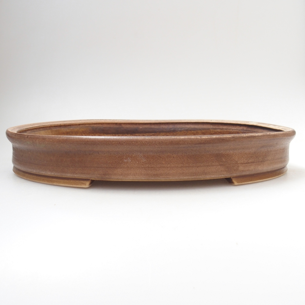 kerámia bonsai tál 30 x 26,5 x 4 cm, rózsaszínű