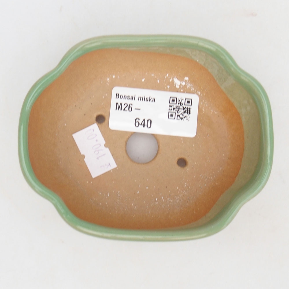 kerámia bonsai tál 125 x 10 x 3 cm, barna