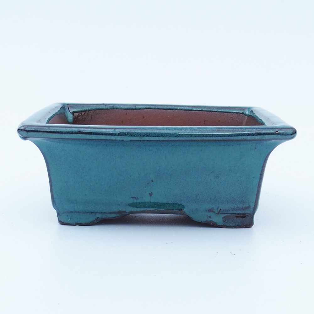 Tál 16 x 12,5 x 6,5 cm kékeszöld