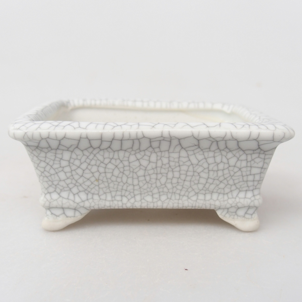 Mini bonsai tál 8 x 6,5 x 3,5 cm, raku színben