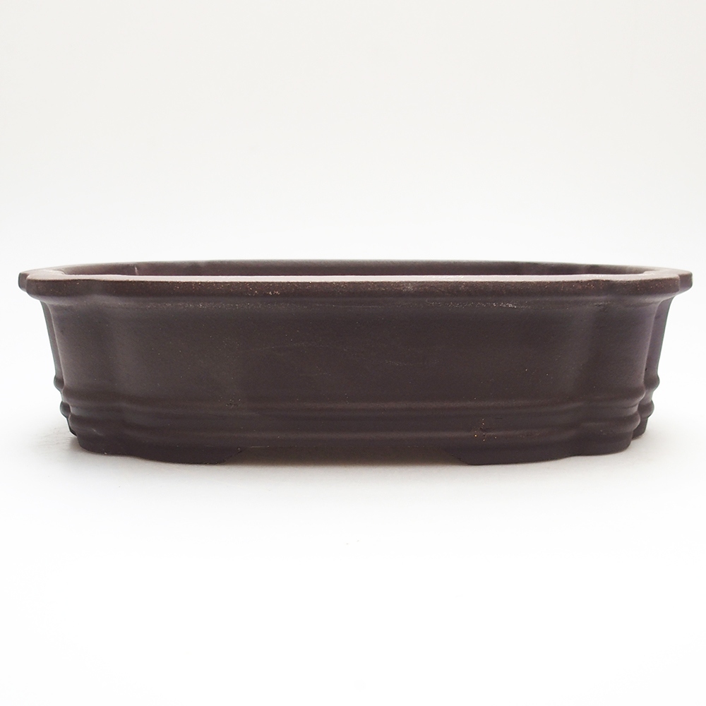 Tál 26 x 21 x 6,5 cm barna színben