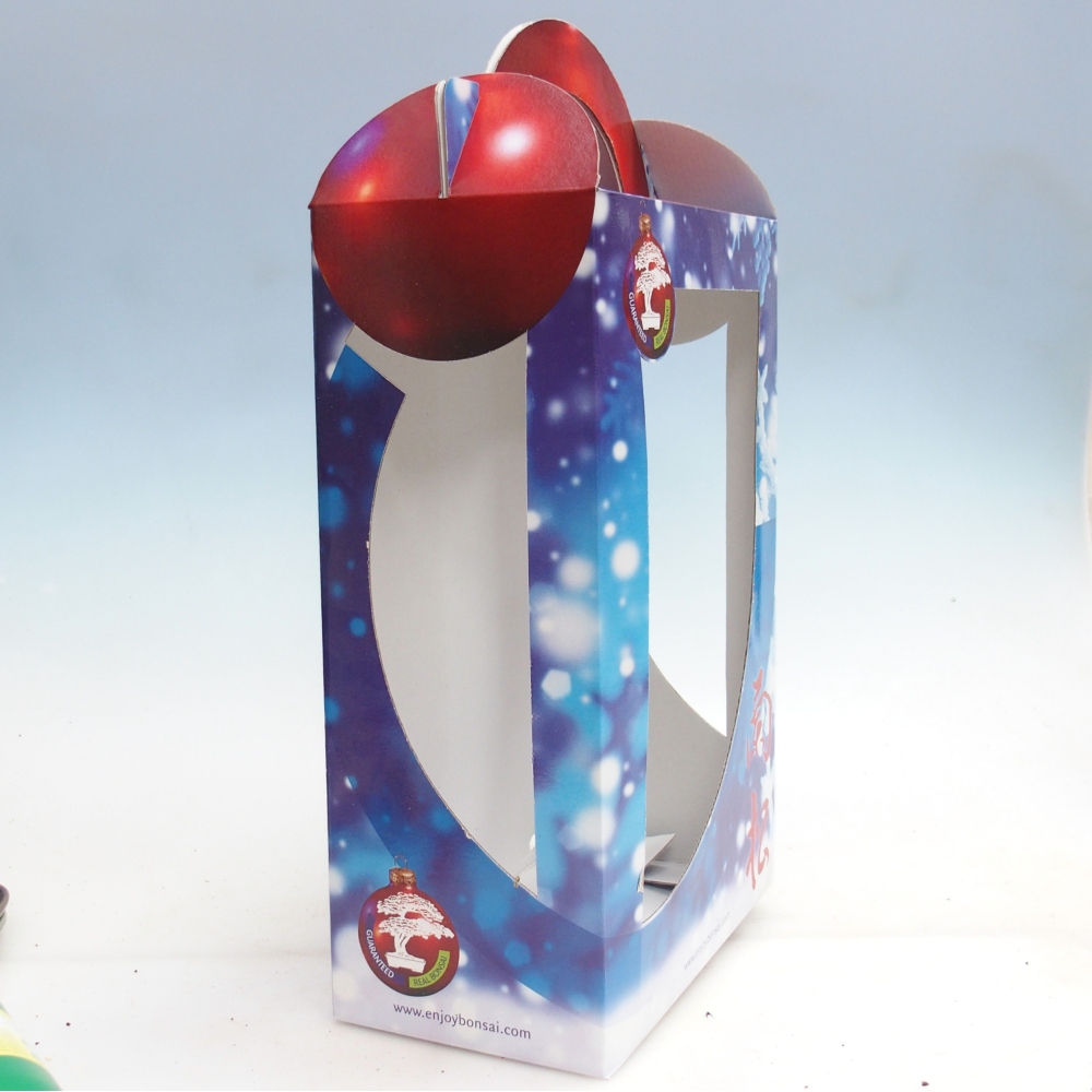 Ajándék bonsai doboz - papír