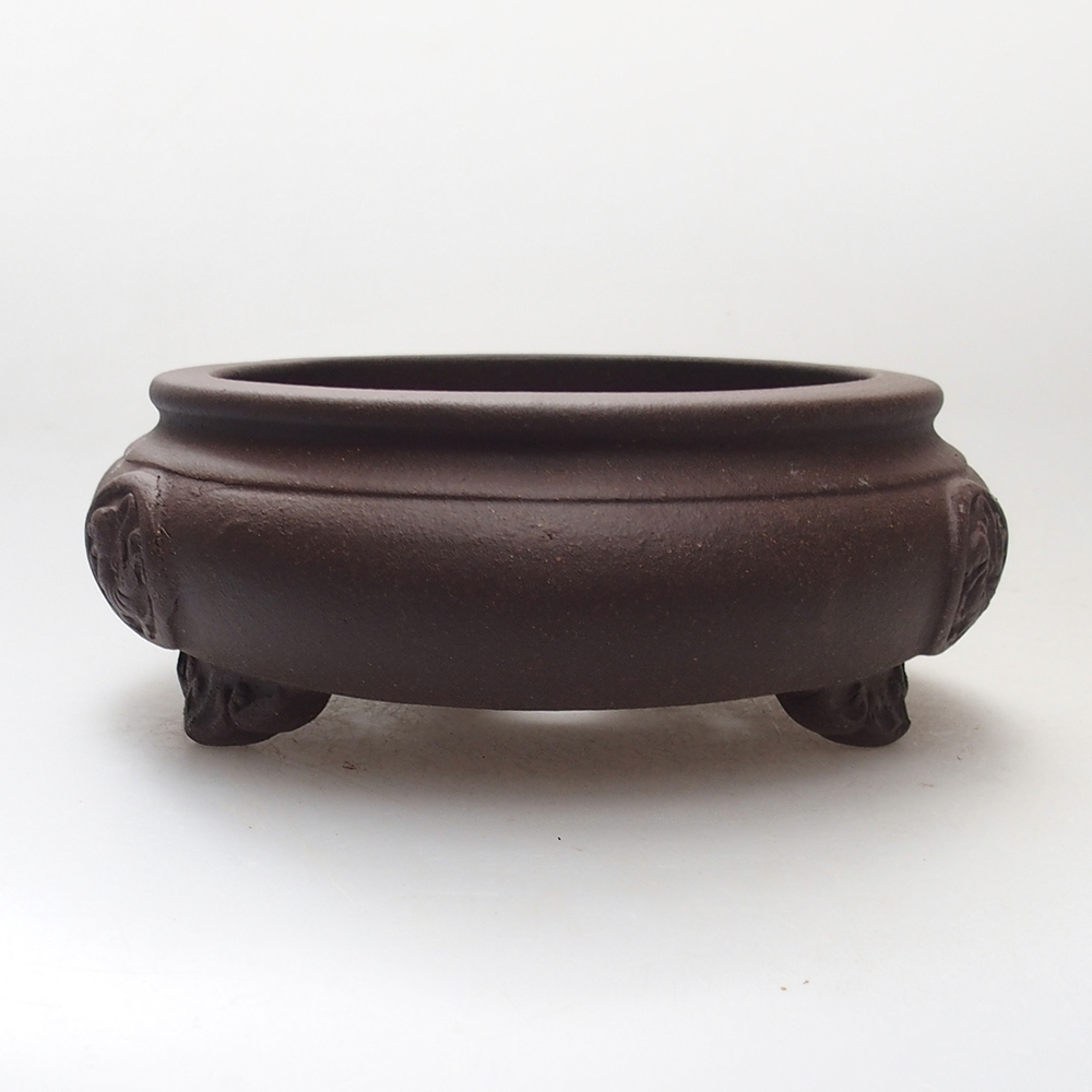 Tál 16 x 16 x 6,5 cm barna színben