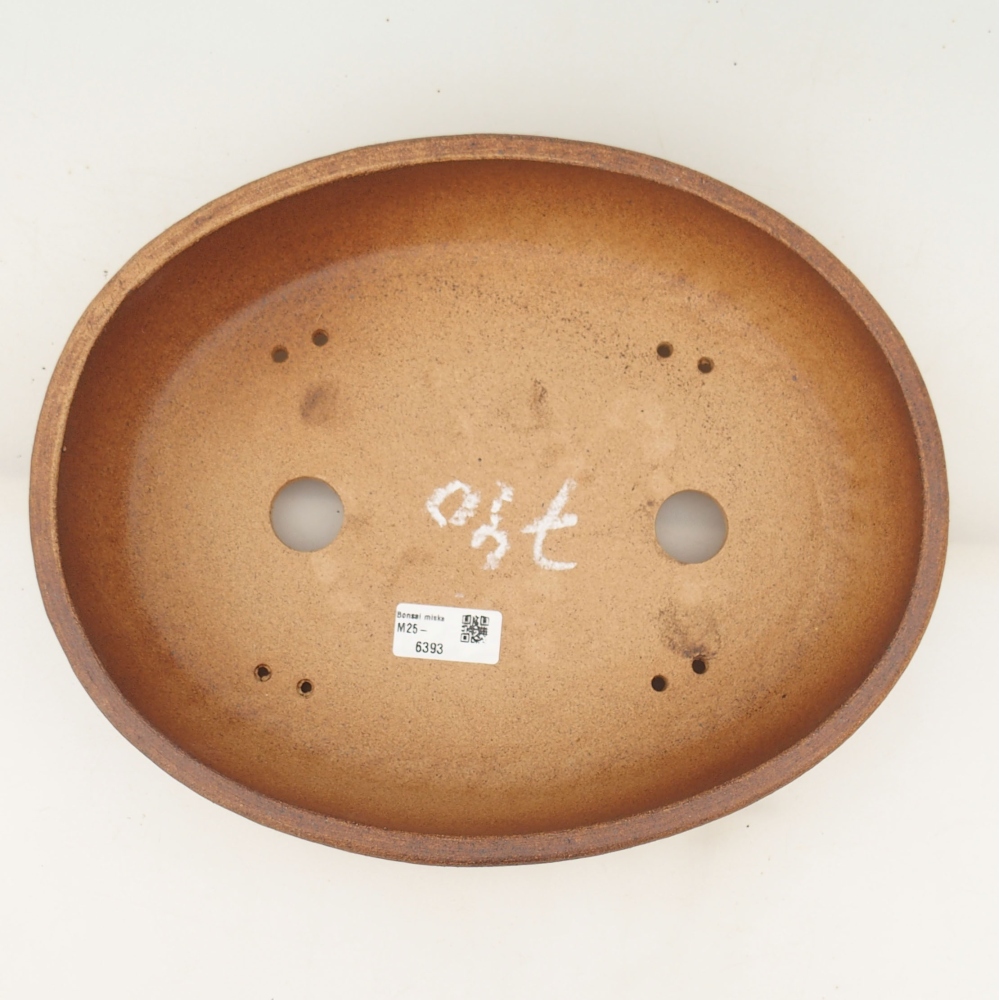 Bonsai tál 32 x 25 x 7,5 cm , színe barna