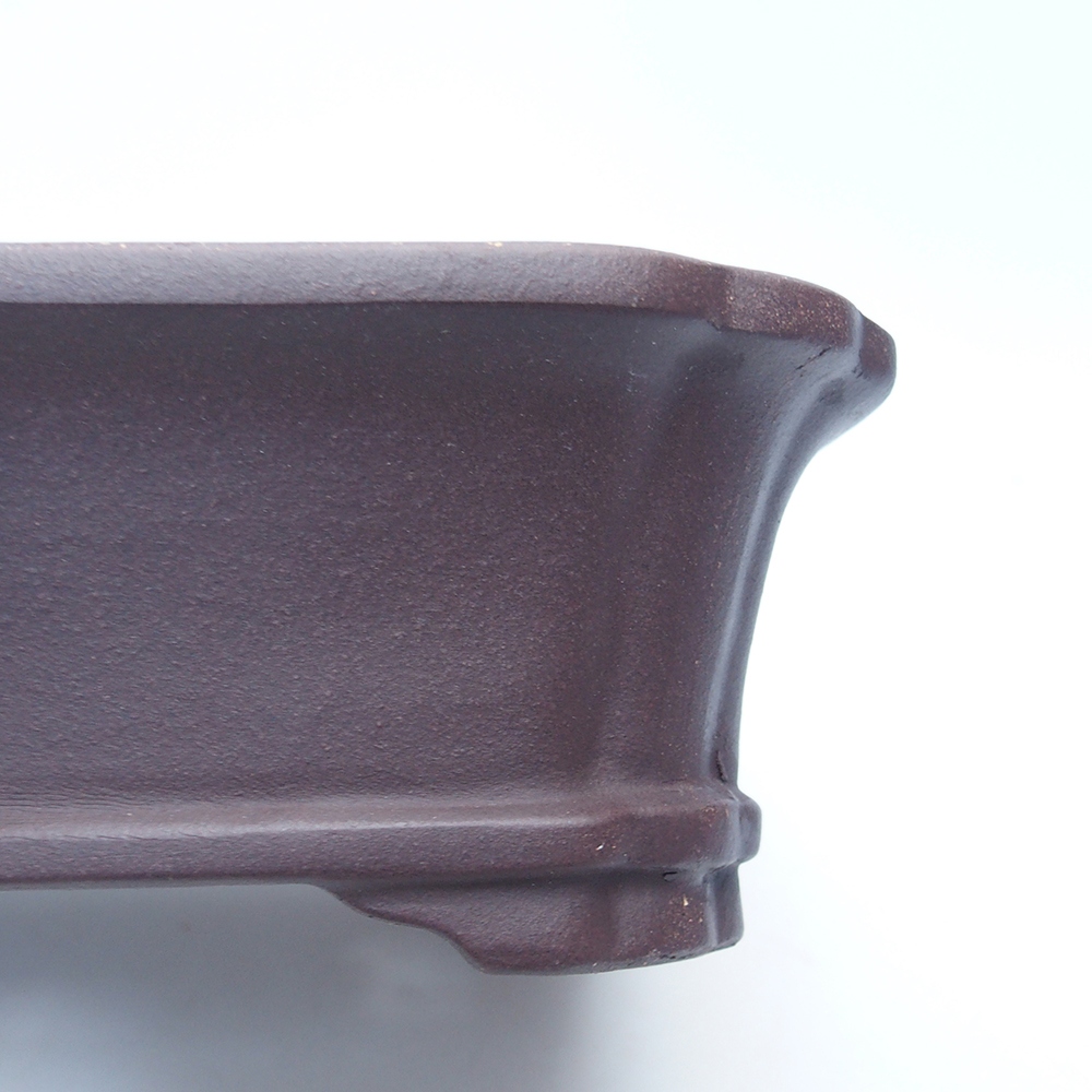 Tál 21 x 18 x 6,5 cm barna színben