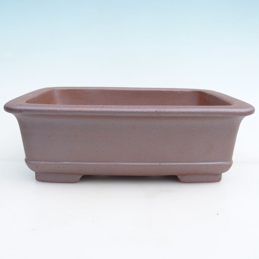 Kerámia bonsai tál 29 x 21,5 x 9,5 cm, fém színben