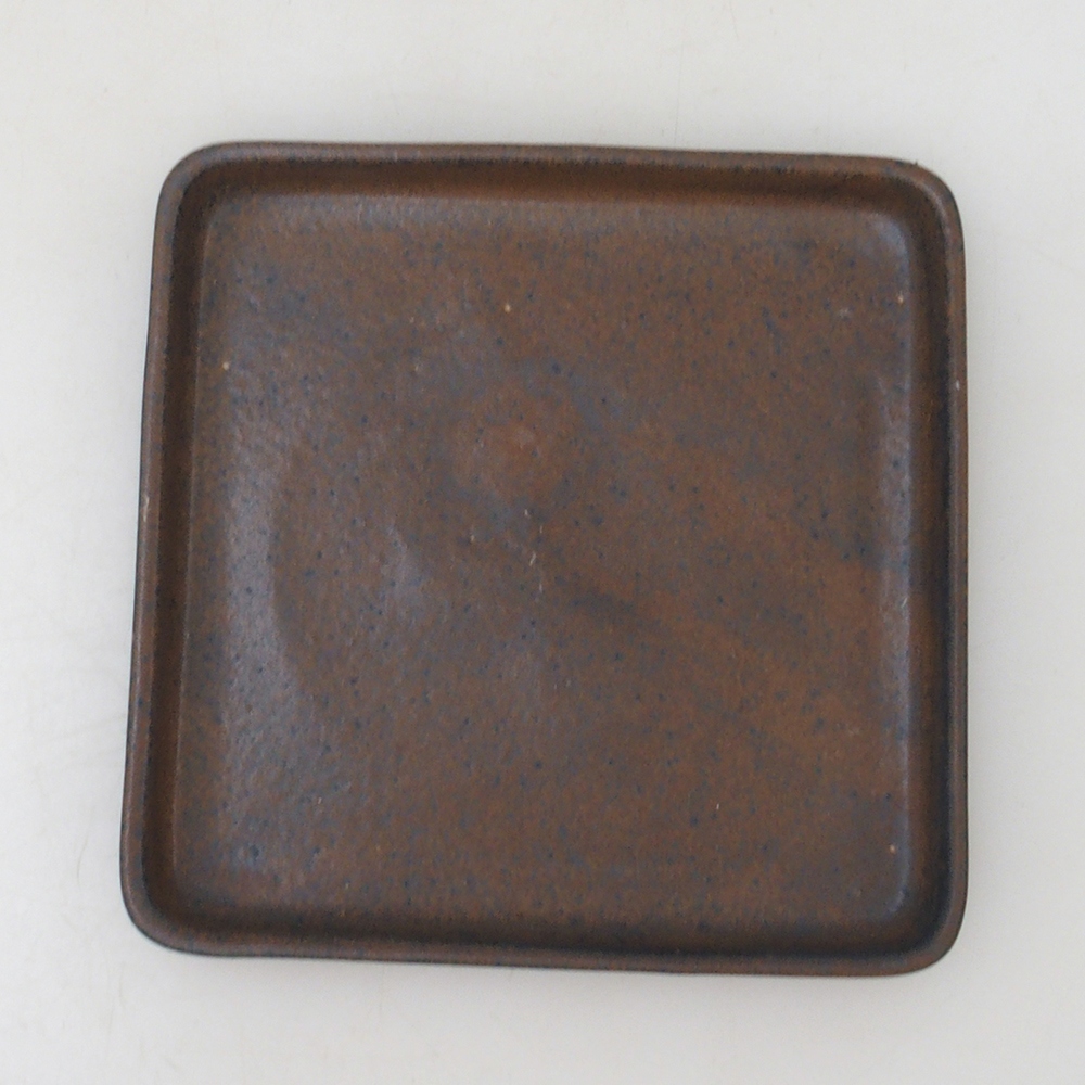 Bonsai csészealj négyzet alakú 13,5 x 13,5 x 1,5 cm