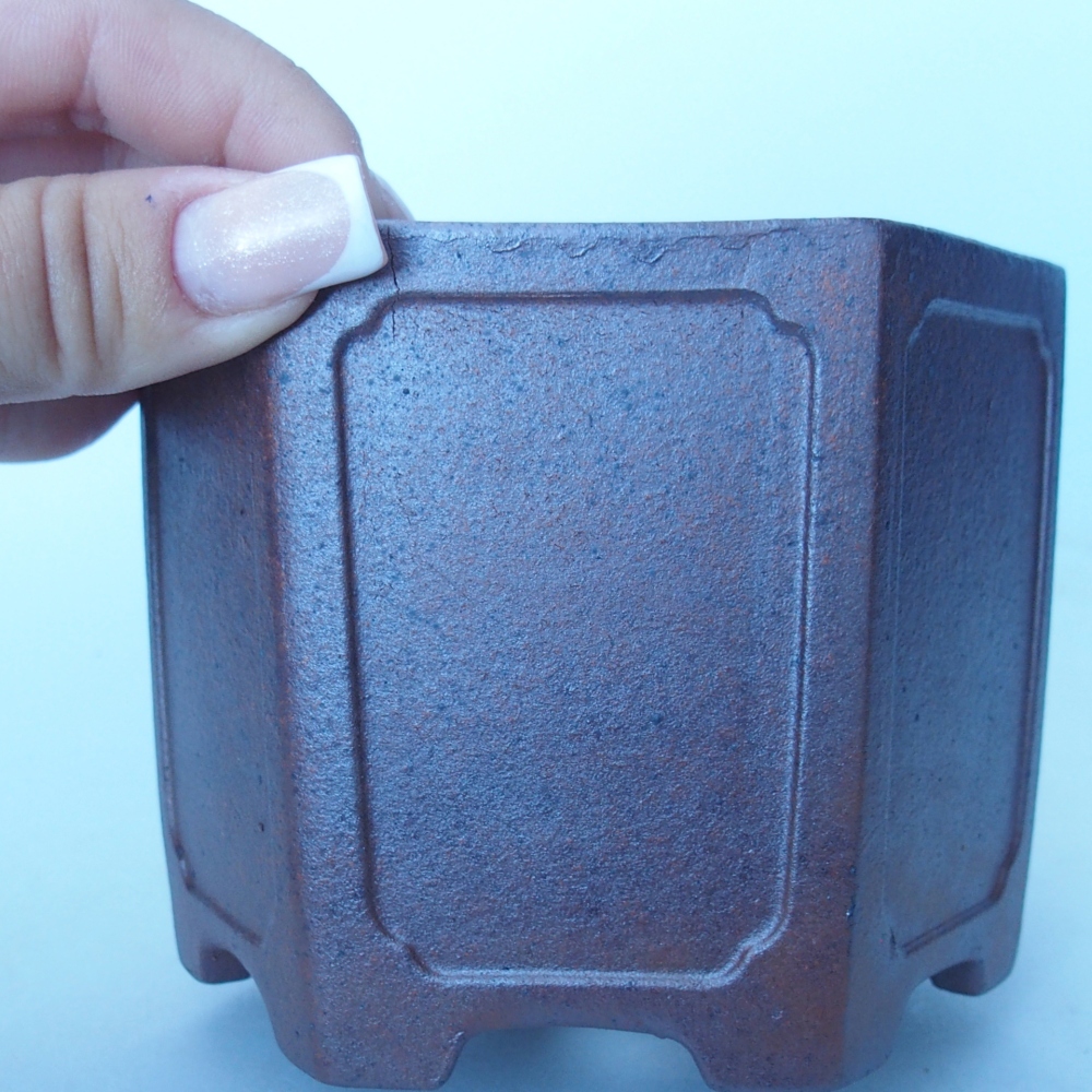 Tál 11,5 x 10,5 x 8,5 cm barna színben