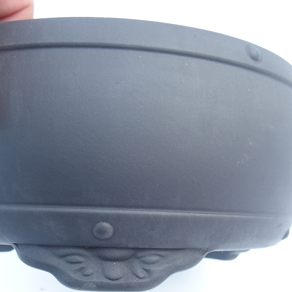 Tál 24 x 24 x 10,5 cm fekete