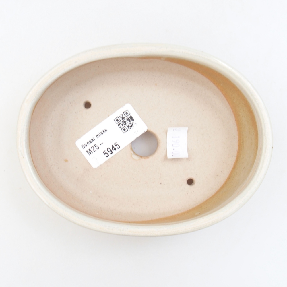 kerámia bonsai tál 22 x 17 x 5 cm, zöld