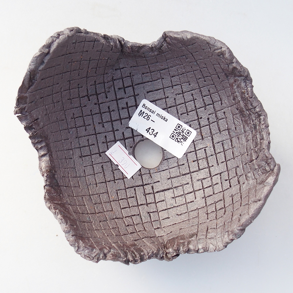 Kerámia kagyló 13 x 12,5 x 7,5 cm , metál színű