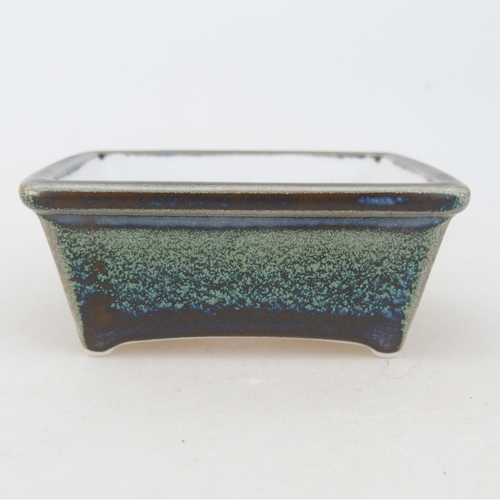 Mini bonsai tál 7,5 x 6 x 3 cm, zöld