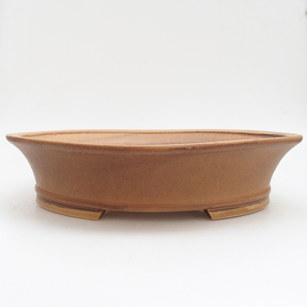 kerámia bonsai tál 32 x 29 x 7 cm, rózsaszínű