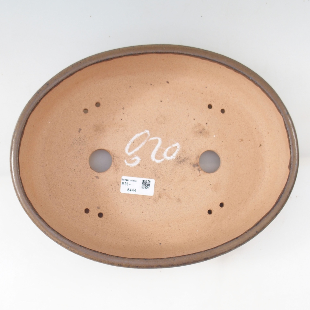 Bonsai tál 32 x 25 x 8 cm , színe barna