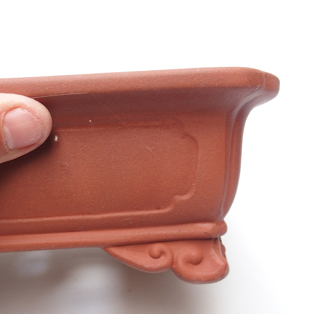 Tál 28 x 18 x 7,5 cm tégla színű