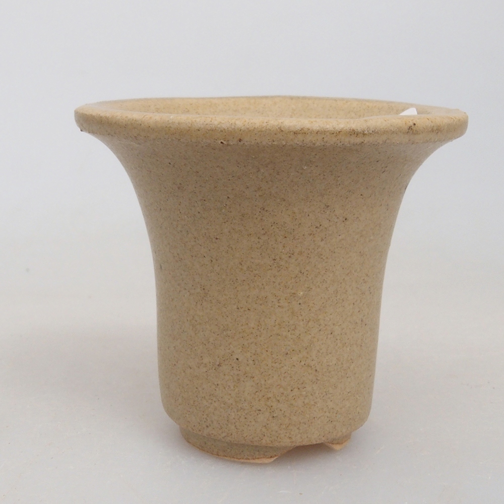 Mini bonsai tál 4 x 4 x 4 cm, barna