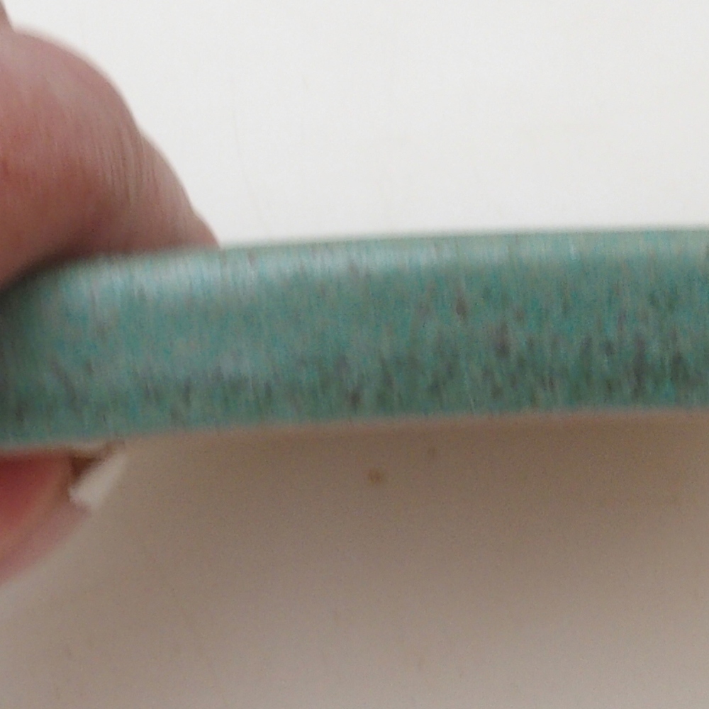 Bonsai csészealj négyzet 9 x 9 x 1 cm - zöld