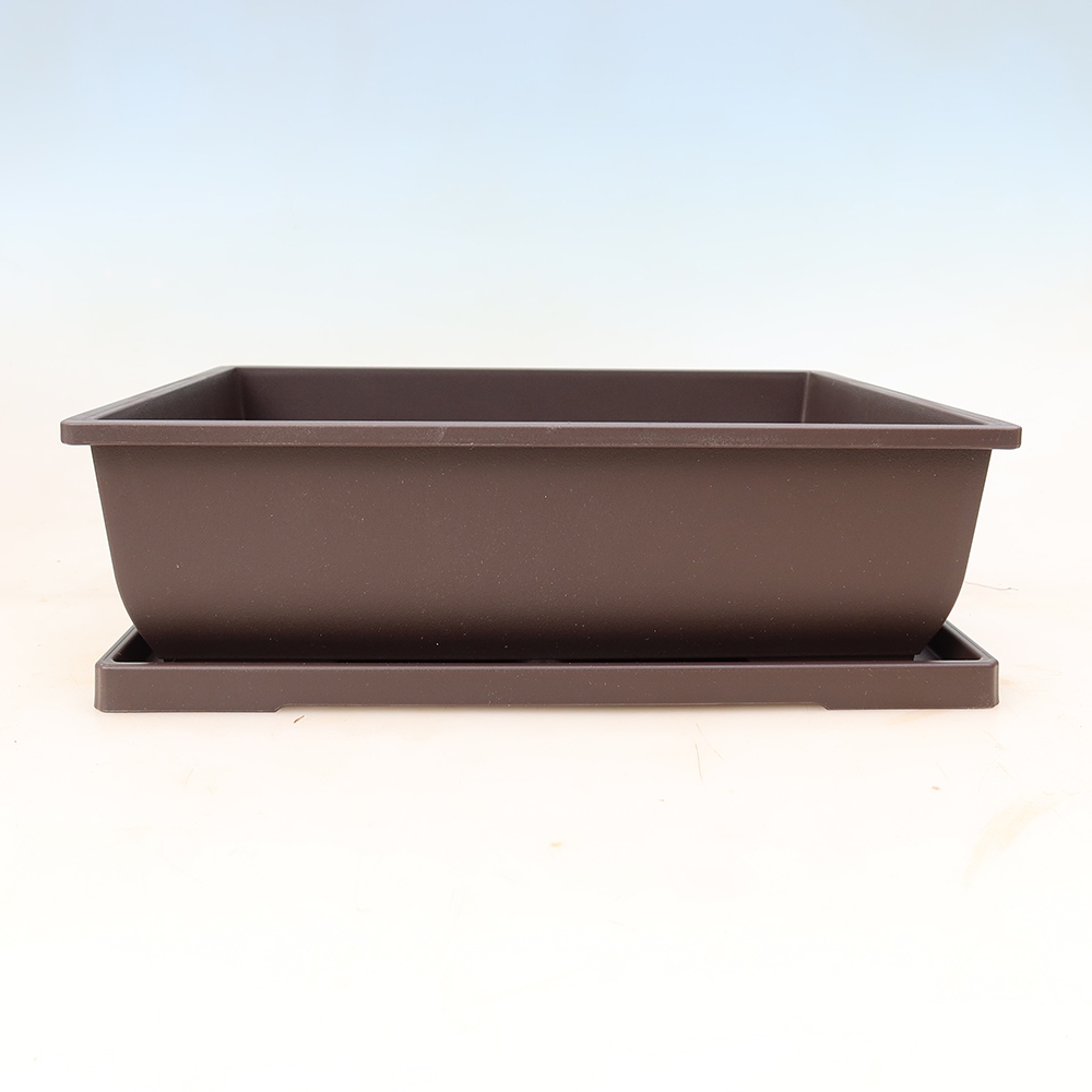 Bonsai tál + műanyag tálca MP-7 - 34 x 26 x 11cm