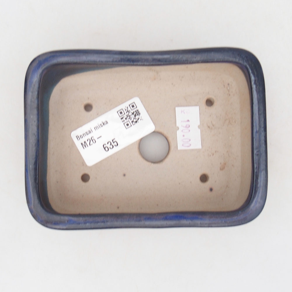 kerámia bonsai tál 125 x 10 x 3 cm, barna
