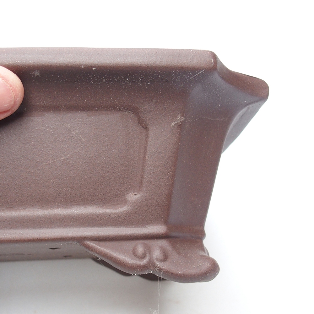 Tál 25 x 20 x 8,5 cm barna