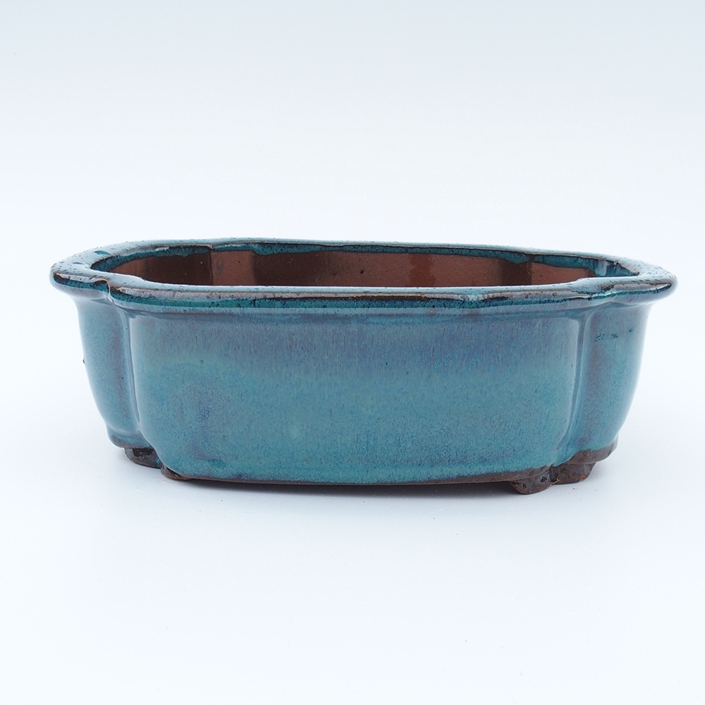 Tál 26 x 20 x 8,5 cm kék-zöld