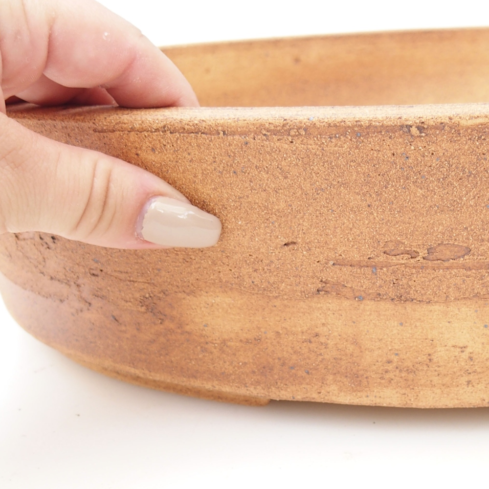 Bonsai tál 38,5 x 31,5 x 8,5 cm , barna színben