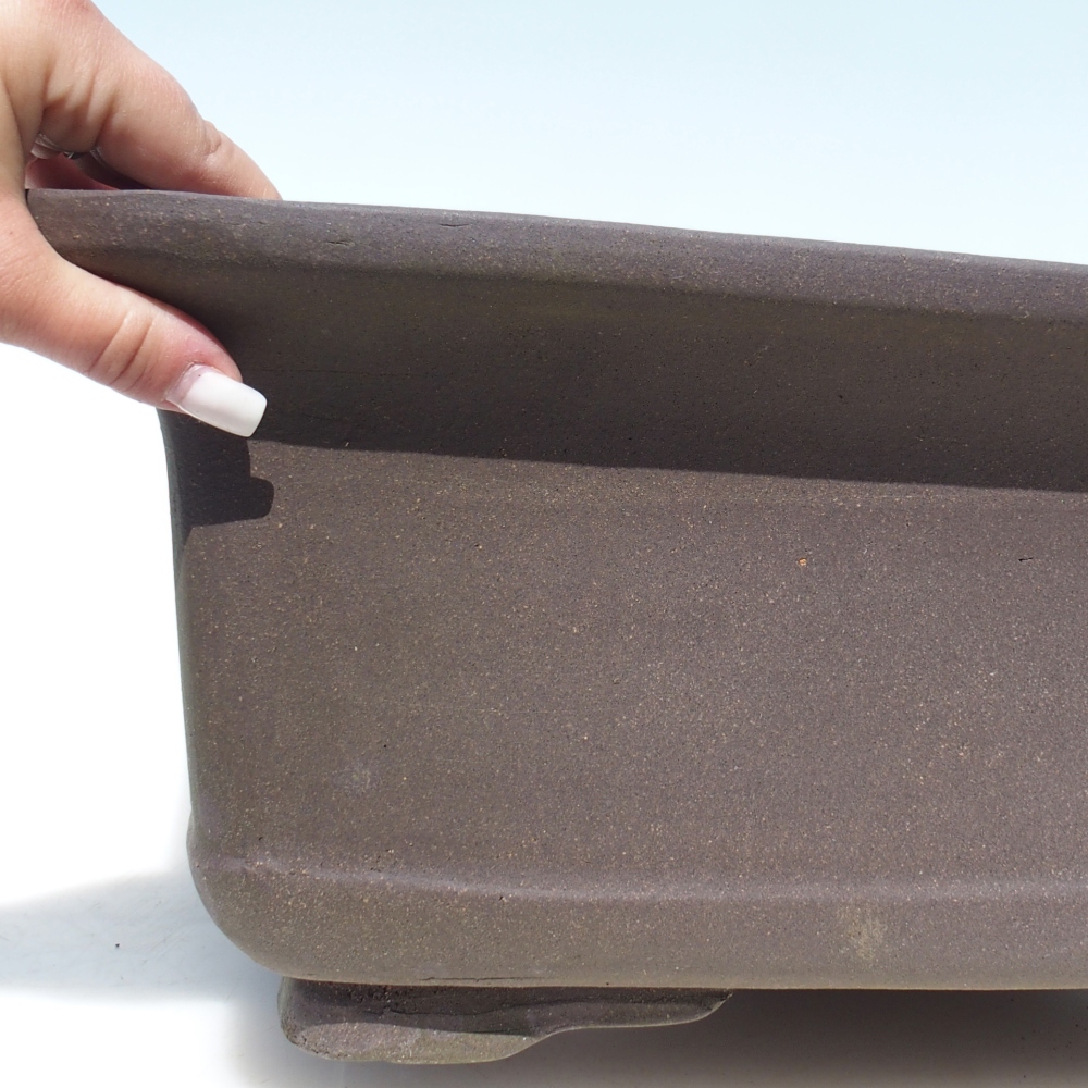 Bonsai tál 48,5 x 38,5 x 19 cm - barna