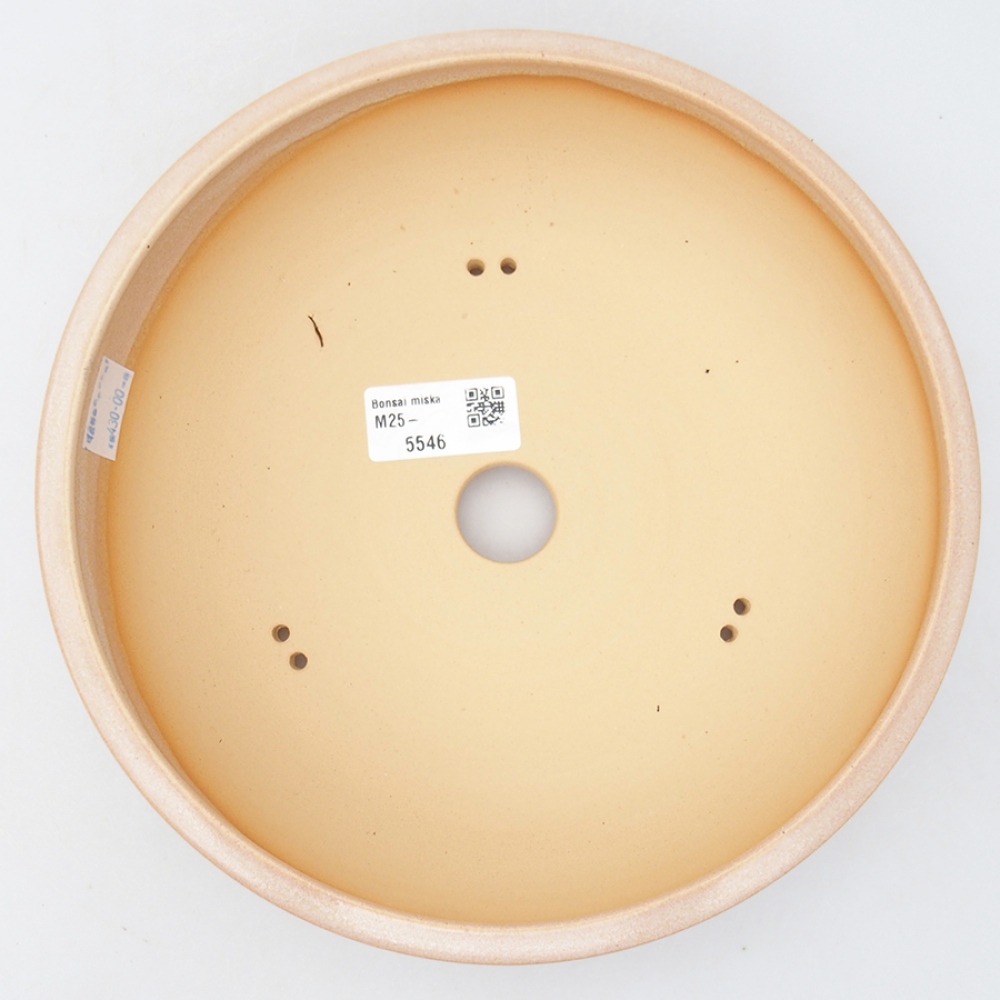kerámia bonsai tál 22 x 22 x 6 cm, rózsaszínű