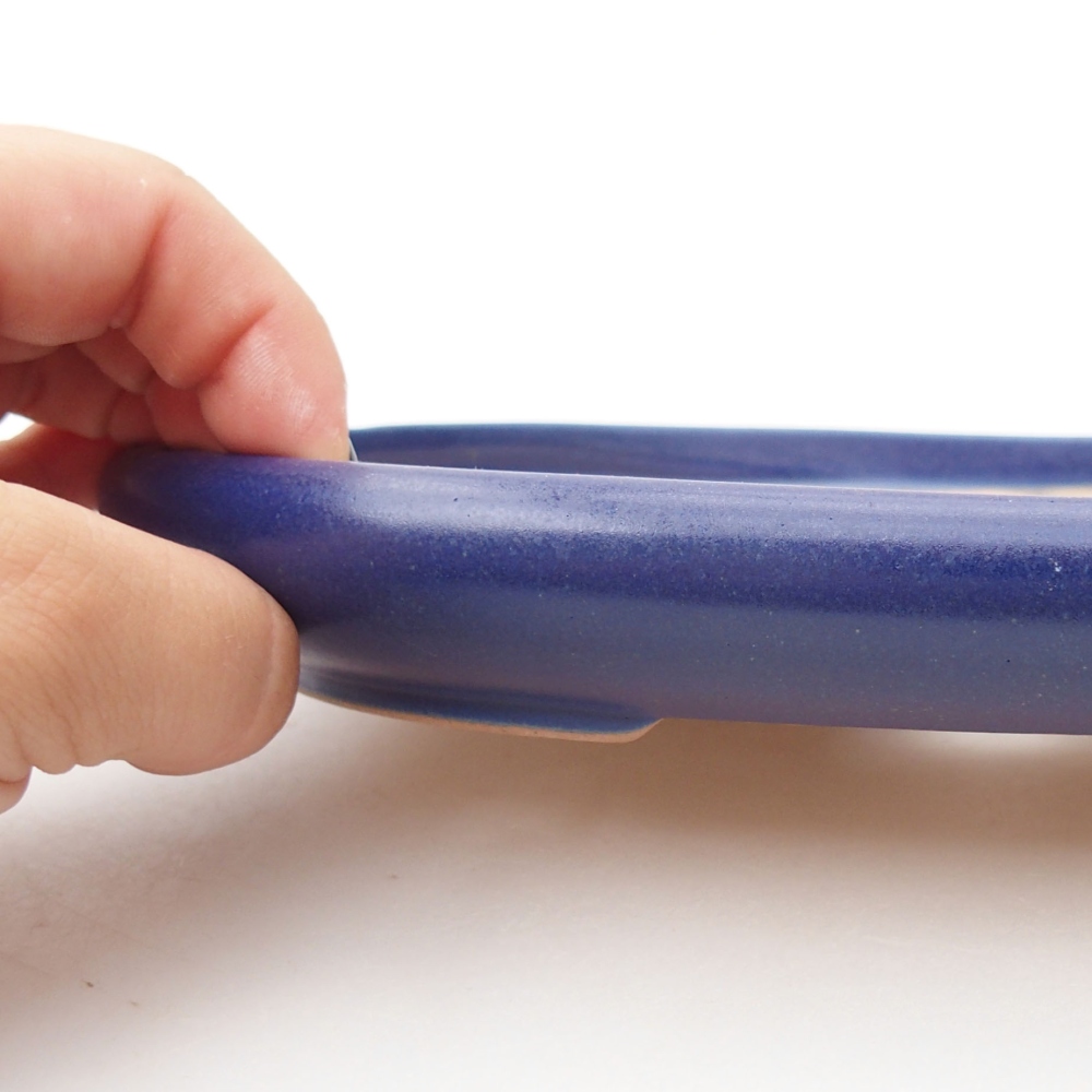 kerámia bonsai tál 22 x 17 x 5 cm, zöld