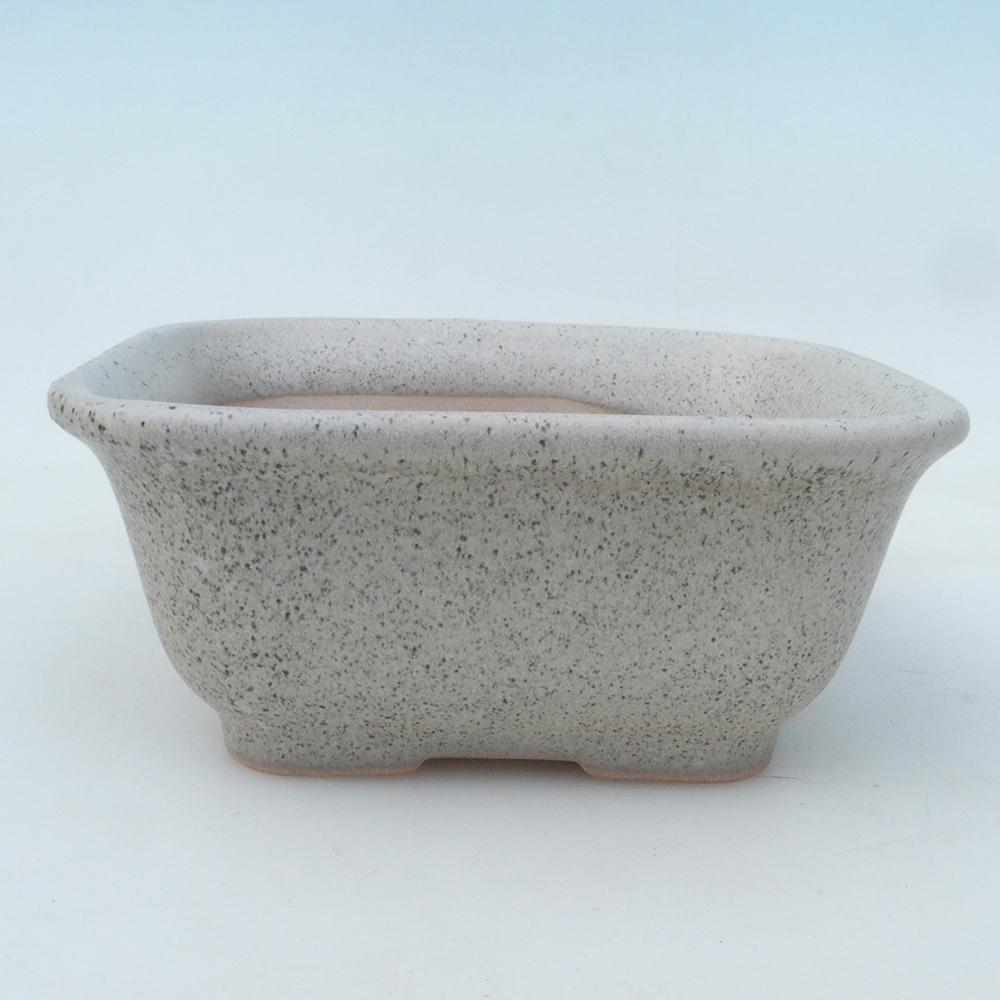 Bonsai tál H38 - 12 x 10 x 5,5 cm. - bézs színű