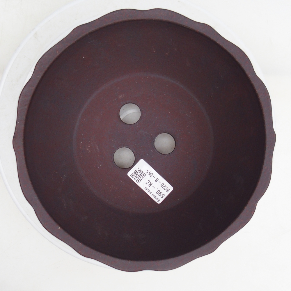 kerámia bonsai tál 19 x 19 x 9,5 cm, barna