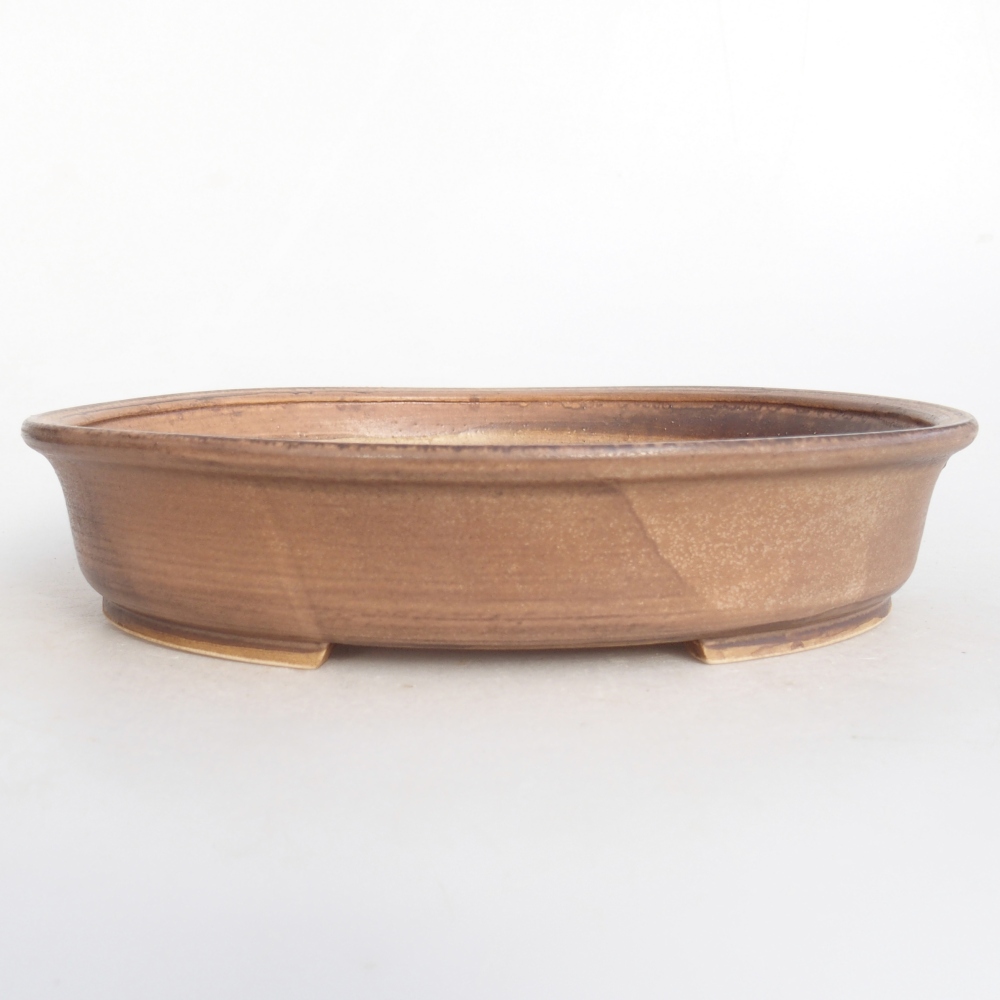 kerámia bonsai tál 24 x 20,5 x 5 cm, rózsaszínű