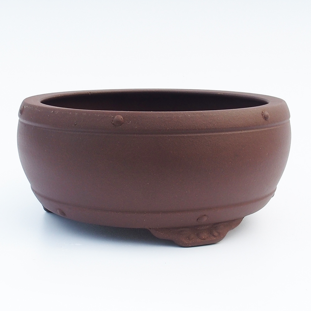 Tál 24 x 24 x 10,5 cm barna színben