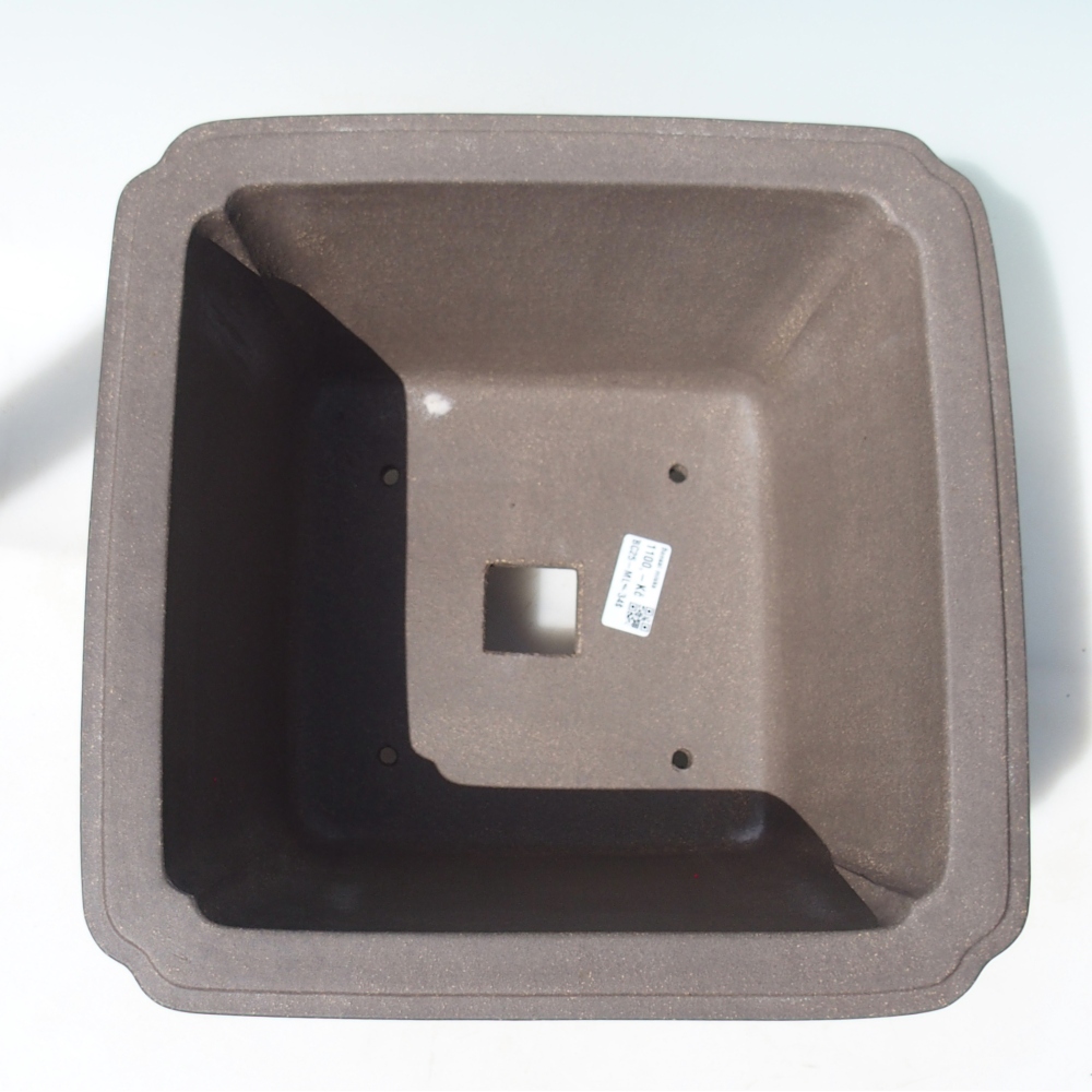 Tál 31 x 31 x 19,5 cm szürke