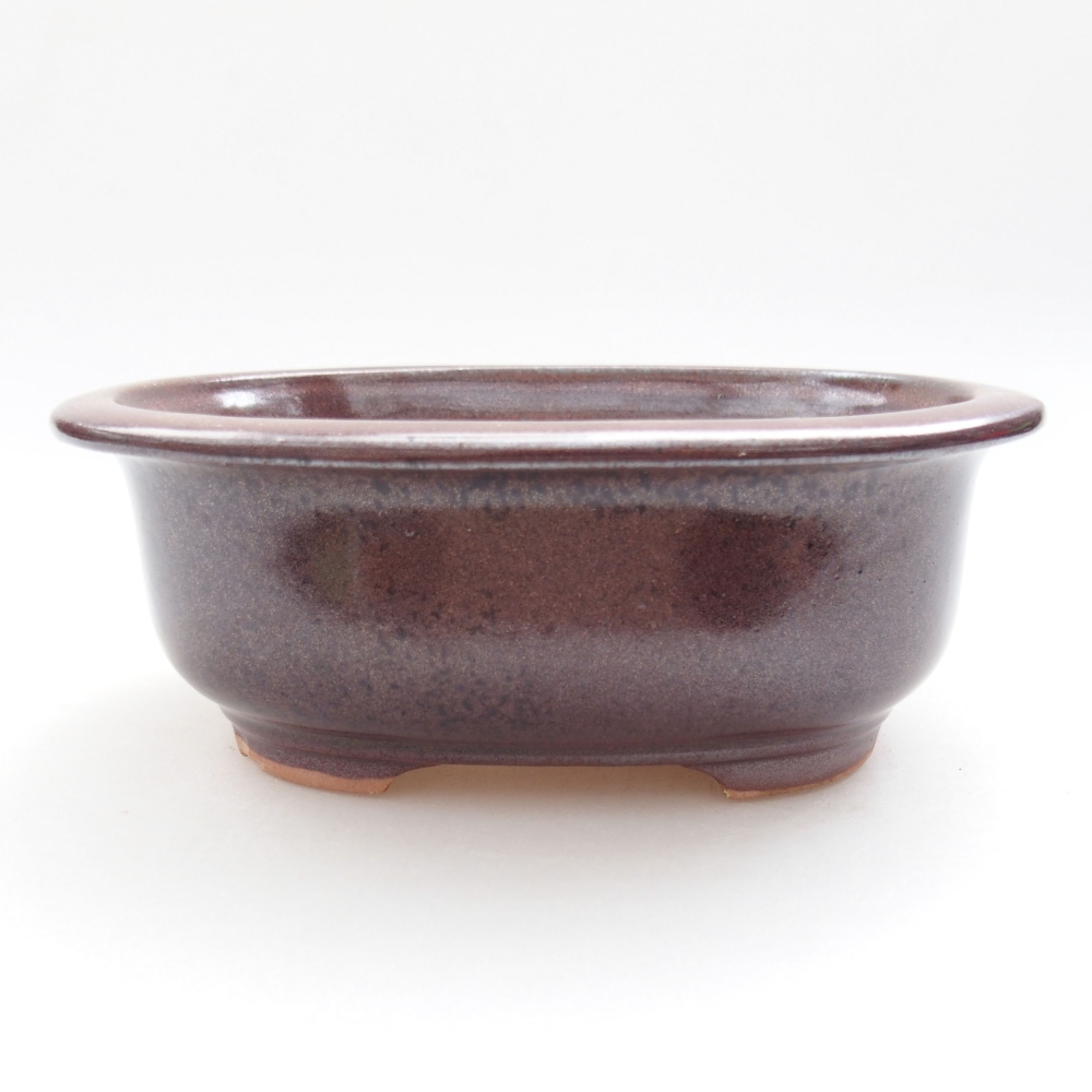 kerámia bonsai tál 22 x 17 x 5 cm, zöld